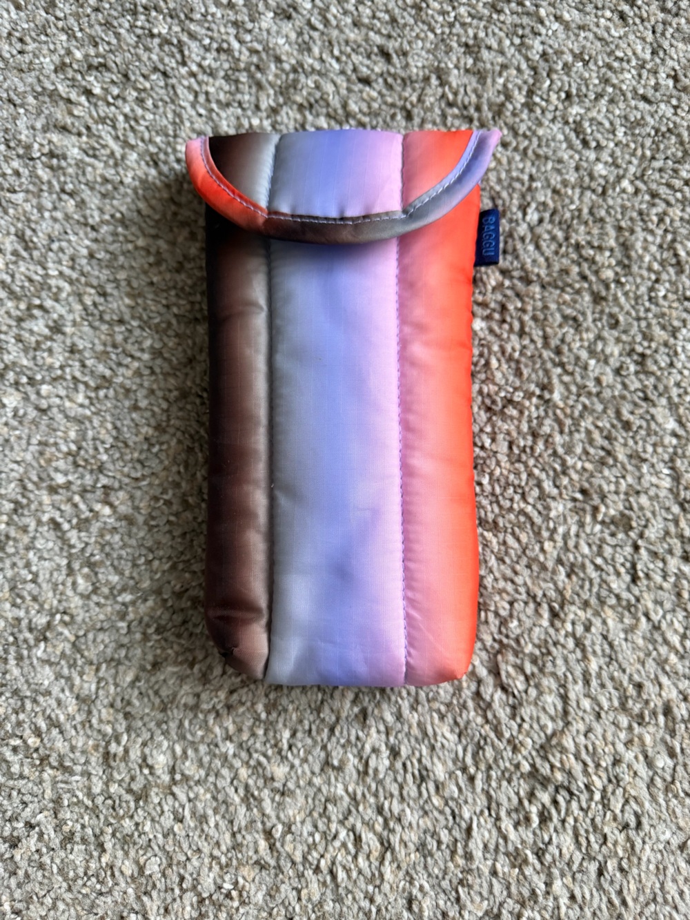 Baggu Gradient stripe glasses pouch